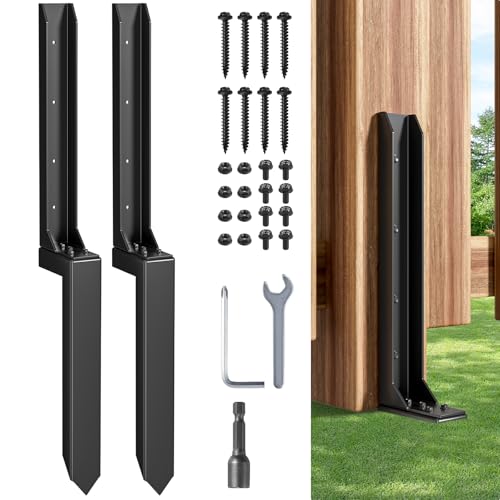 Fence Post Repair Kit (Separation 16.9+17.9",2 pcs) - size: Separation (16.9+17.9")