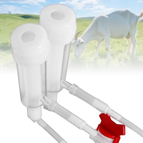 φ25mm Double Head Teat Cup for Goat, Milking Machine Accessory - style: Cups for goat
