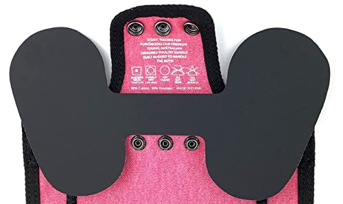 DOWN UNDER OUTDOORS Medium-Large Chicken Saddle Hen Apron Saver (Pink) - color: Pink