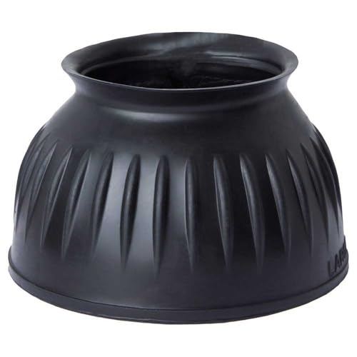 HORZE No Turn Heavy Duty Bell Boots - Black - S - size: S