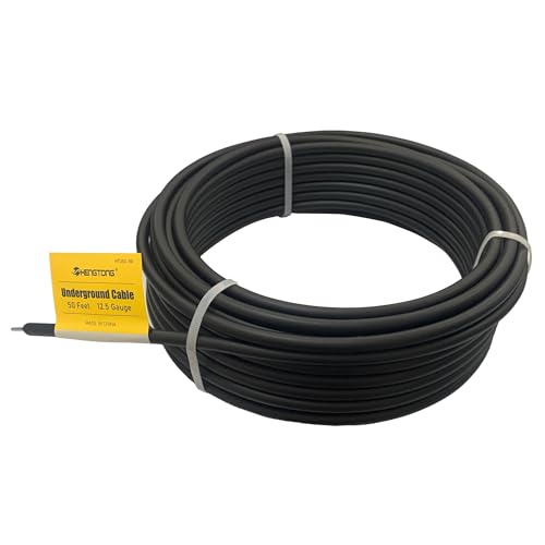 12-1/2 Gauge Electric Fence Underground Hook Up Wire 50 Feet