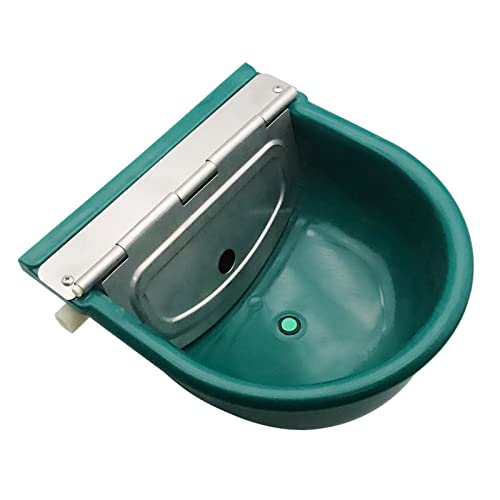Plastic Automatic Water Bowl with Stainless Steel lid & Float Valve