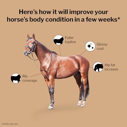 Weight Gain Crumble for Horses, 7 lb – Calorie-Rich Support