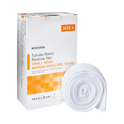 McKesson Tubular Elastic Retainer Net Dressing, 18 1/2 in x 25 yd, 1 ct - size: Size 6 1 Count