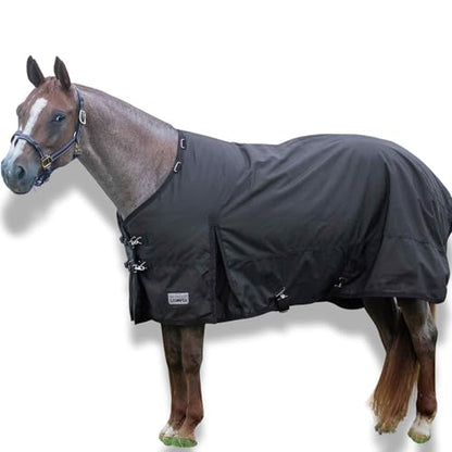 Jeffers Romper Stomper Horse Turnout Blanket, 1680D, 0g Fill | Brown | 84" - size: 84"