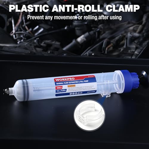 WORKPRO 500CC Manual Fluid Extractor - size: 500cc