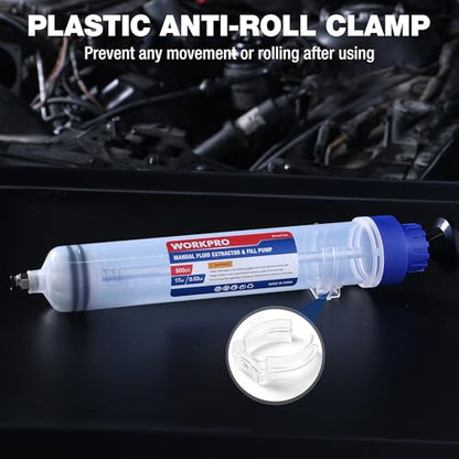 WORKPRO 500CC Manual Fluid Extractor - size: 500cc