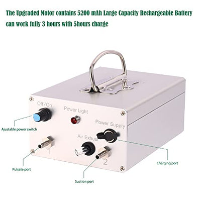 3L Cow Electric Rechargeable & Portable Battery Powered Milking Machine - color: Cow, size: 3LBattery