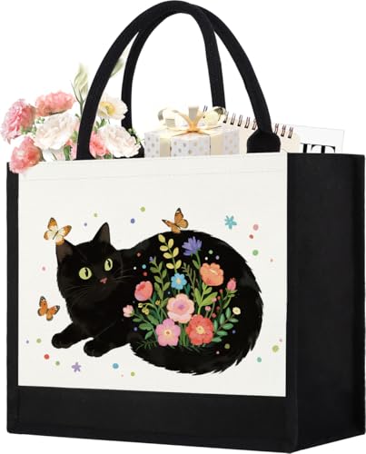 GevGuxLuo Tote Bag for Women Animal Lover Bag Gift for Women - color: Cats