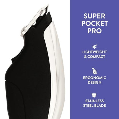 Wahl Professional Animal Equine Super Pocket Pro Trimmer | Ideal for Trimming Horse Ears, Eyes, Whiskers and Muzzle, Small and Concealable in Your Hand, Perfect for Quick Touch-Ups