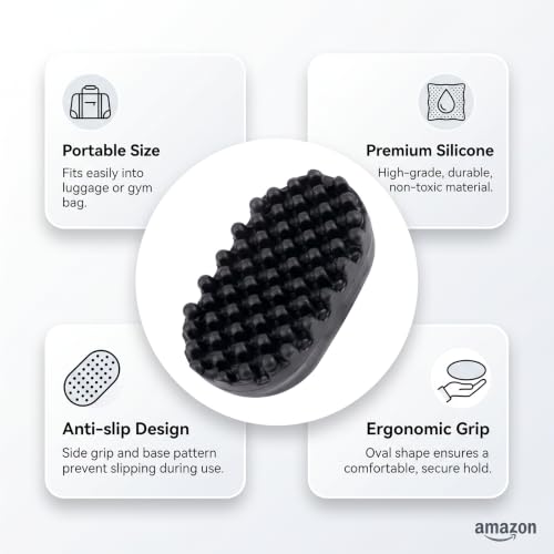 Large Size Black Rubber Curling Hair Brush Premium Twist Tool for Afro Curly Coiled 4C Hair Quick Easy Styling - size: Samll
