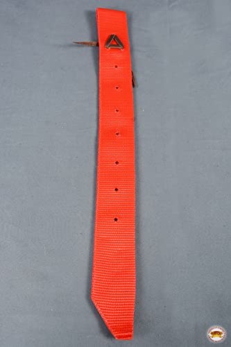 HILASON Nylon Cinch Tie Strap Off Billet Set, 36 Inch - color: Red
