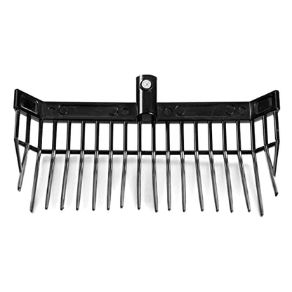 HORZE Eco Plastic Fork Head - Black - One Size
