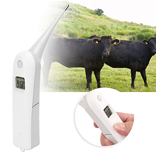 Pet Thermometer, Fast Read Digital Veterinary Thermometer, Animal Temperature Monitor, Pet Temperature Tester for Dogs, Cats, Horse,Cattle, Pigs,Birds, Sheep