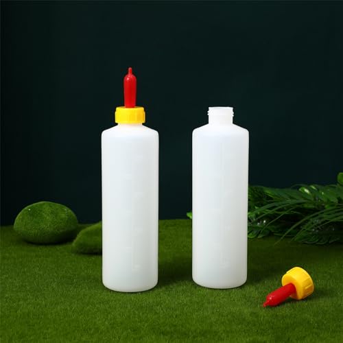 Angoily 400ml Goat Bottle, 5PCS Lamb Bottle Goat Feeding, Small Animal Milk Drink for Feeding s, Nursing s Puppies, Pet s for s