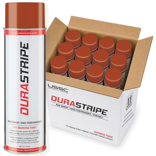 Athletic Field Marking Paint (Burnt Orange) - color: Burnt Orange
