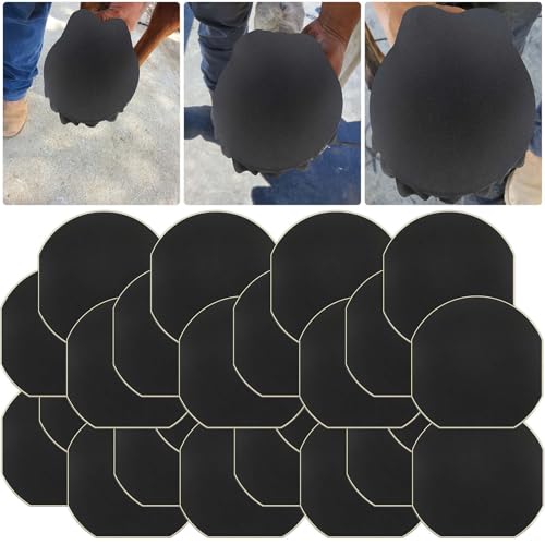 24 Pack Horse Hoof Tape Cotton Sticky Wraps Hoof Wound Care | Breathable Magic Cushion | Laminitis Abscess Relief | Additional Protection - color: 24 Pcs Horse Hoof Tape