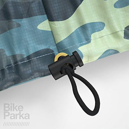 BikeParka URBAN Waterproof Bicycle Cover (CAMO) - color: Camouflage