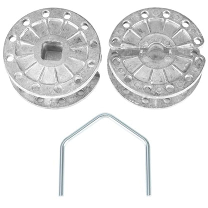 QWORK Fence Tightener, 20 Pcs Rapid Inline Fence Tensioner Strainer for Electric and Farm Fences