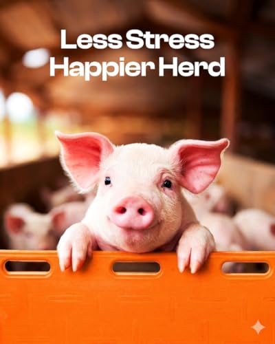Pig Sorting Board Set – Medium 38" + Small 29" Livestock Sorting Panels