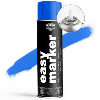 Fox Valley Easy Marker Inverted Paint 16oz Pack of 12, Blue Fluorescent