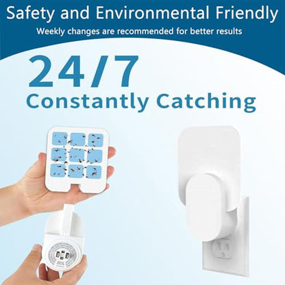 20 Pack Refill Glue Cards Compatible with Safer Home Fly Trap Refill,Applicable to SH502、SH503、23005-06 and DT3005W、DT3005W-DS3, Flying Insect Trap Refill Replacement - size: 20pack