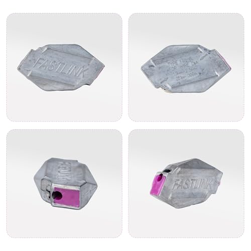 50pcs Small Wire Joiner for Electric Fence Wire, Wire Tensioner Works with 14-10 Gauge Wire, Fence Tools, Wire Tensioning Tool