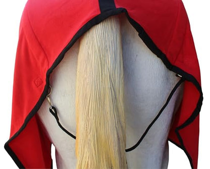 76" Horse Sheet Polar Fleece Cooler Exercise Blanket Wicks Moisture 43F02 - color: Red, size: 76 inches