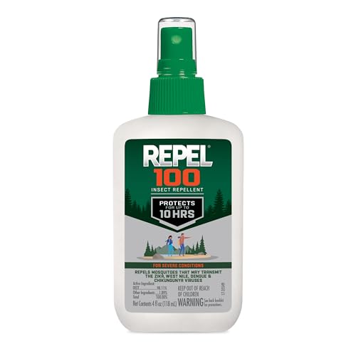 Repel 100 Mosquito & Insect Repellent 4 Oz, 98% DEET - size: 4 Fl Oz (Pack of 1)