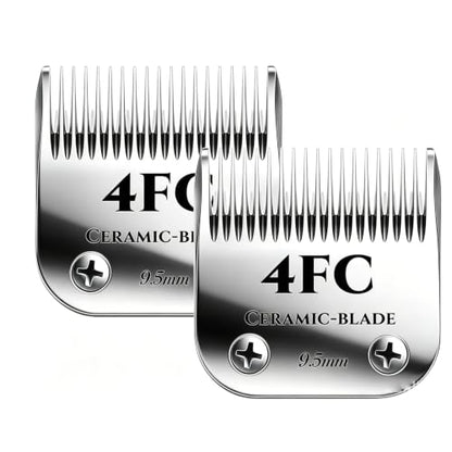 for Andis 4FC Blades Dog Grooming Blades - size: 4FC-2PC