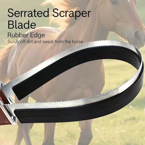 Metal Shedding Blade, Dual-Sided Shedding Blade Horse Hair Brush（2Pcs） - size: 2 pcs