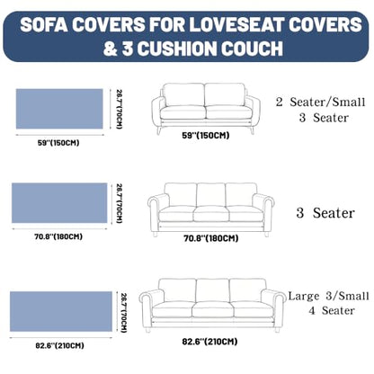 Waterproof Couch Cover for Dogs Washable (Grey, 27.6" x 82.6") - color: Waterproof Grey, size: 27.6"x 82.6"