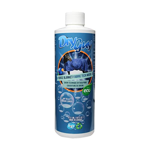 Horse Blanket Fabric Tech Wash – Eco‑Friendly, Highly Concentrated Deep Clean for Turnouts, Stable Sheets & Rugs, Restores Waterproofing, Breathability & Performance