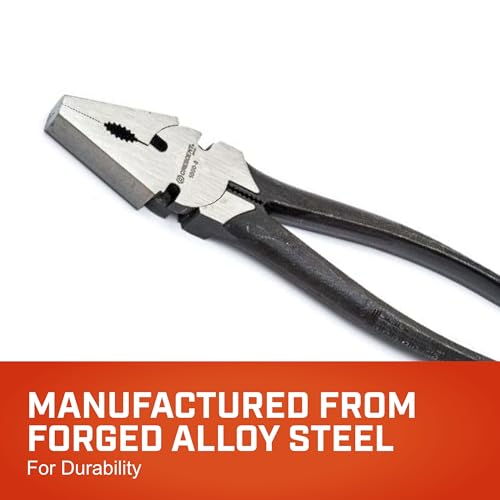 APEX Tool CRESCENT PLIER,8",Button (10008VN-05)