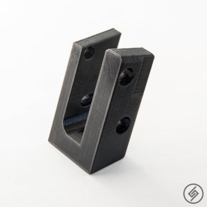 Spartan Mounts Compatible with Glock Pistols | Pistol Wall Display Mounting Hook | Gun Safe Wall Storage Organization System | Unique Low Profile Design | Made in USA - style: G 42 [Right]