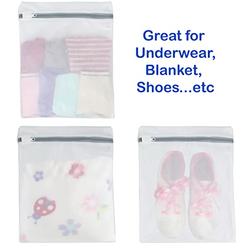 Simple Houseware Laundry Bra Lingerie Mesh Wash Bag (3 Medium) - style: 3 Medium