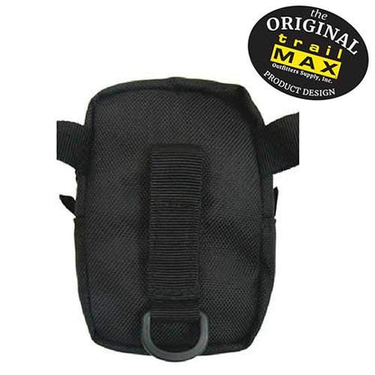 TrailMax 500 Series Insulated & Padded Front Pocket Saddlebag for Trail Riding; Cellphone Saddle Front Pocket; Trail Riding Cellphone Bag; - color: Red