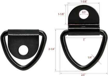 Heavy Duty Steel V Ring Tie Down Anchor Rings