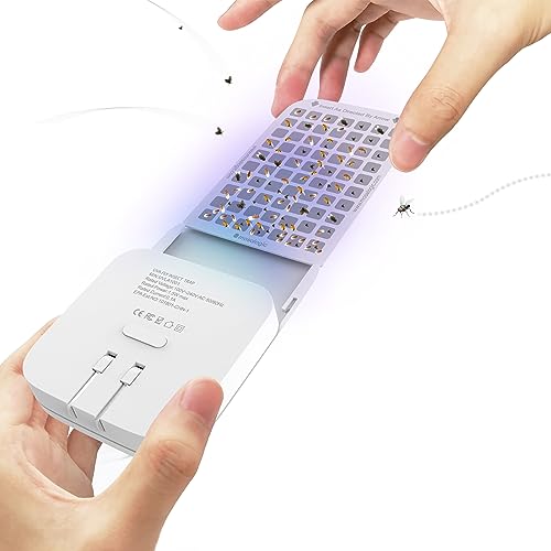 Mosalogic Sticky Card Plug Refill Replacement Glue Cards for Flying Insect Trap Indoor-15pack (No Device) - size: 15Pack Standard