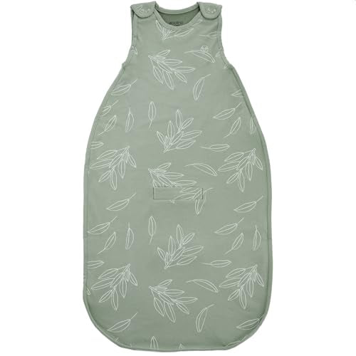 Woolino Toddler Sleeping Bag, 4 Season Merino Wool and Organic Cotton Baby Sleep Bag or Sack, 2-4 Years, Sage - color: Sage