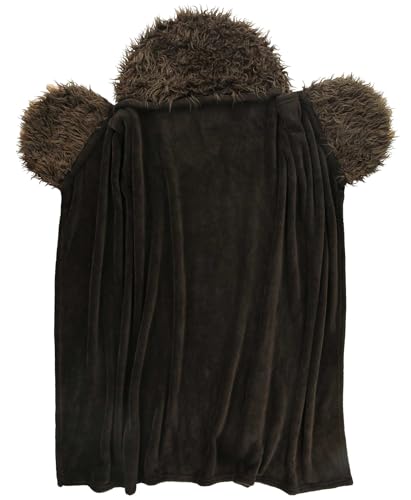 Lazy One Wearable Hooded Blanket for Kids, Animal Hooded Blanket (Bigfoot) - color: Bigfoot Hooded Blanket