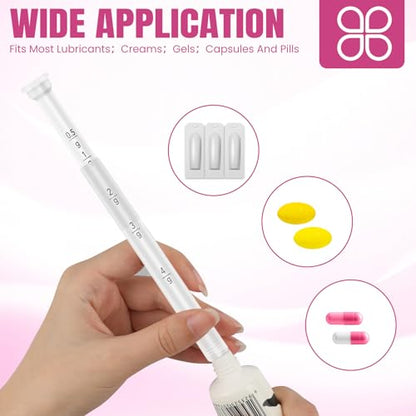 TENKAIWICK Vaginal Suppository Applicator 30Pk, Individually Wrapped, Soft Tip - style: 30 count (pack of 1)