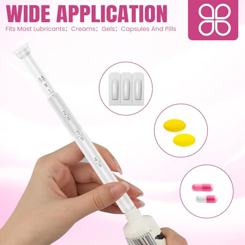TENKAIWICK Vaginal Suppository Applicator 60Pk, Individually Wrapped, Soft Tip - style: 60 count (pack of 1)