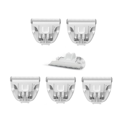 6-Packs Home Professional Pet Dog Cat Grooming Clipper Replacement Blades Only - color: Ap005-6p-blades