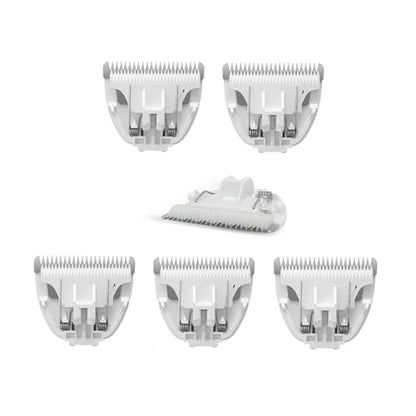 6-Packs Home Professional Pet Dog Cat Grooming Clipper Replacement Blades Only - color: Ap005-6p-blades