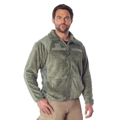 Rothco Gen III Level 3 ECWCS Fleece Jacket - color: Foliage Green, size: X-Small