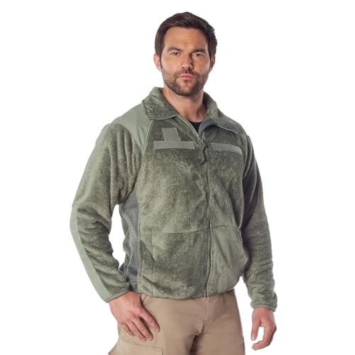 Rothco Gen III Level 3 ECWCS Fleece Jacket - color: Foliage Green, size: Large
