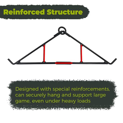 Highwild Game Hoist Gambrel & Deer Hanger Kit, 700 LB Deer Hoist