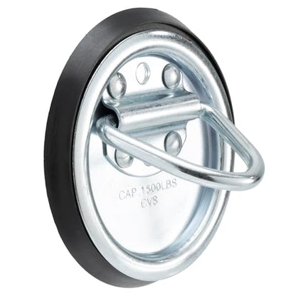 RecPro RV Leash D-Ring, 1/4", 1,500 lb Capacity, 10-Pack - color: 1,500 lb capacity, size: 10 Pack
