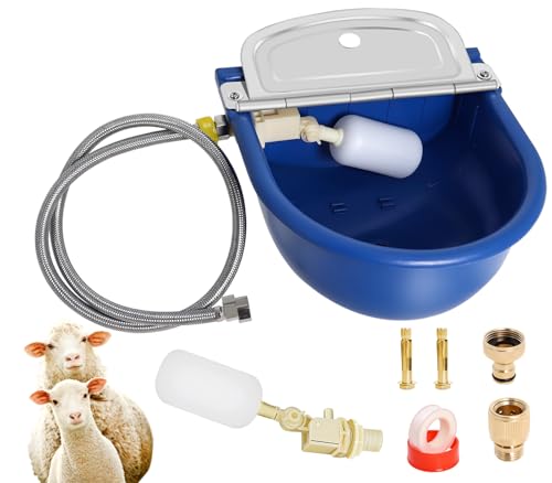 Automatic Water Dispenser for Dogs, Plastic Automatic Dog Waterer Livestock